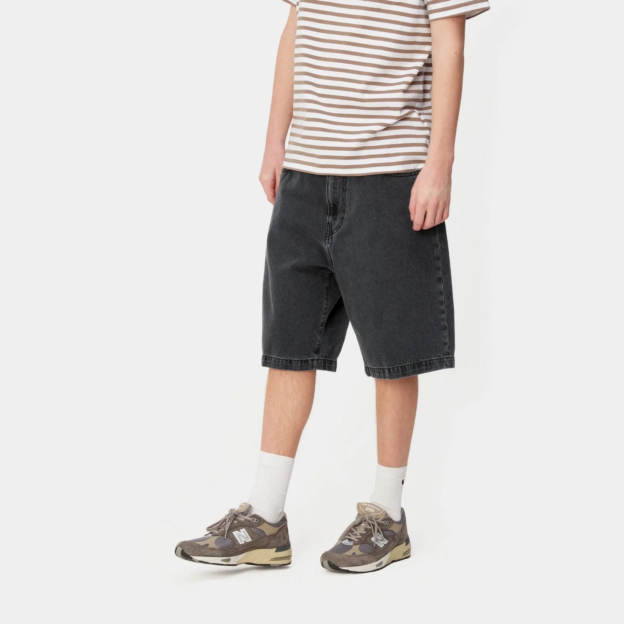 Landon Short | Black (heavy stone wash)