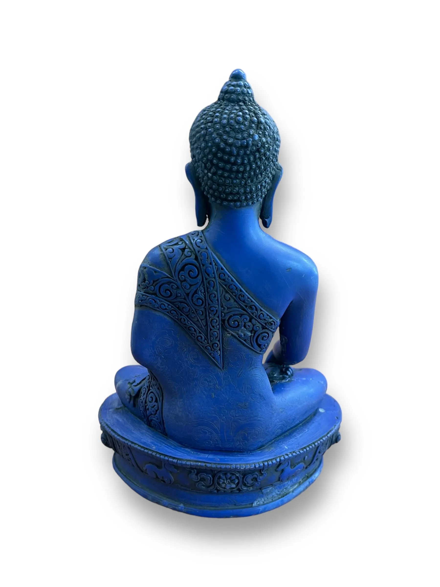 Lapis Blue Shakyamuni Buddha Statue