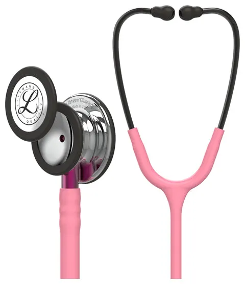 Littmann Classic III Monitoring Stethoscope MF in Pearl Pink - L5962MF