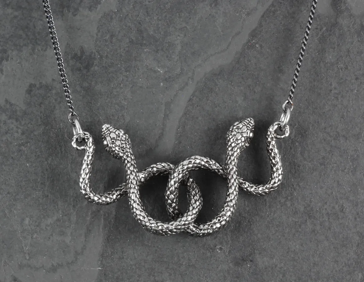 Medusa Necklace - Silver