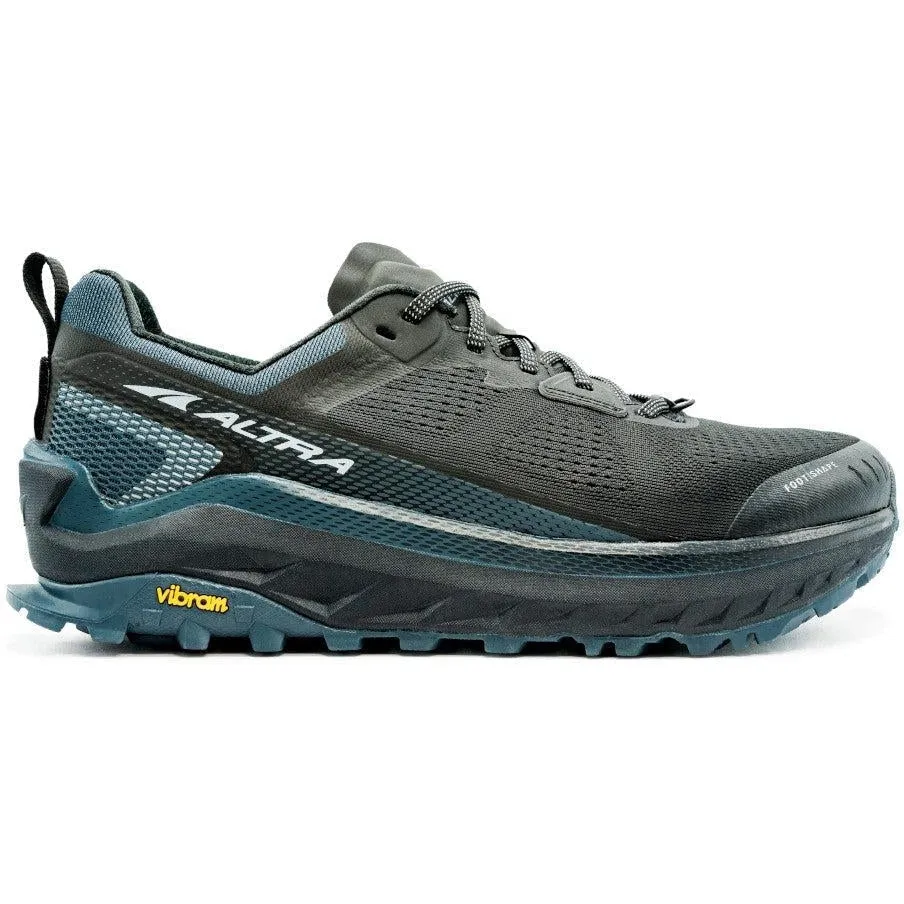 Men's Altra Olympus 4, Black/Steel, 12 D Medium