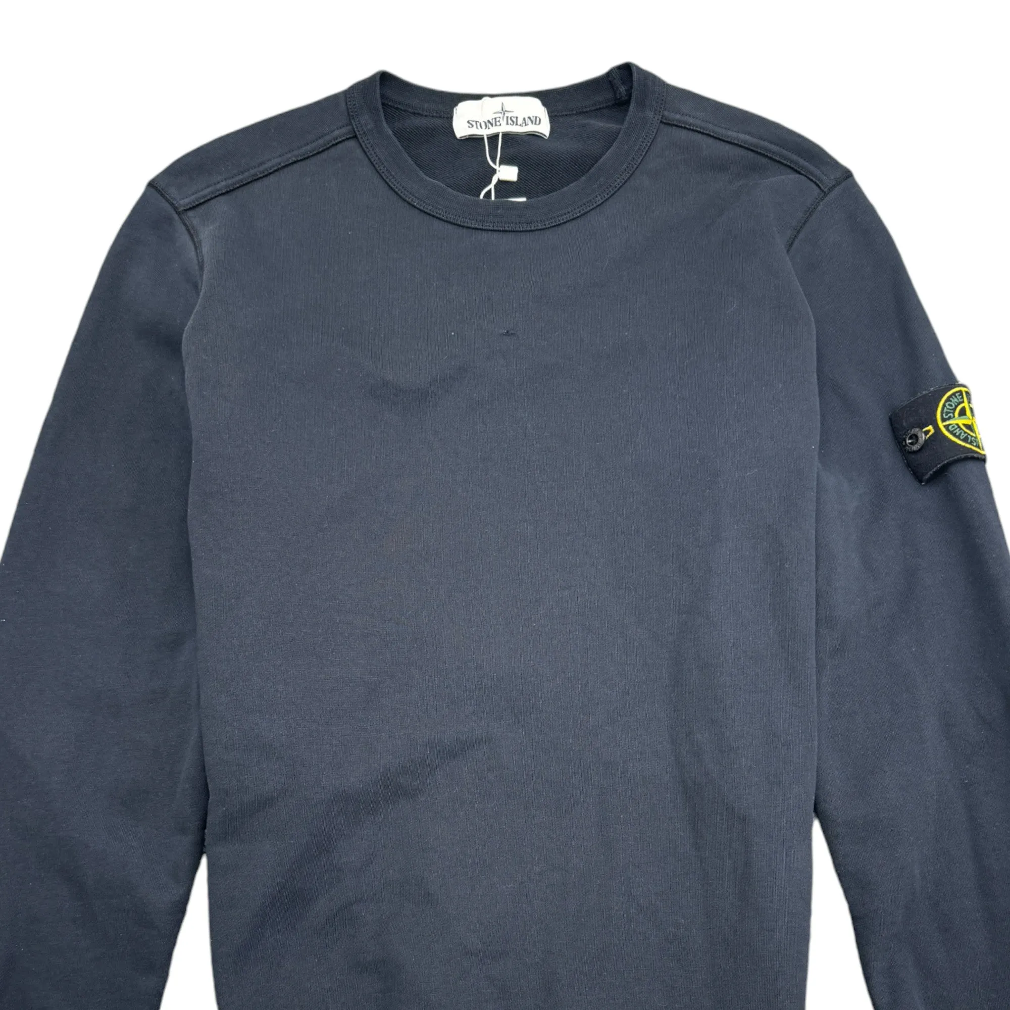 Men's Applique Logo Sweatshirt Navy Size S