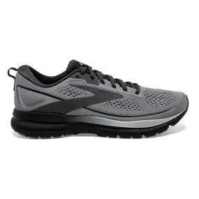 Men's Brooks Trace 3, Grey/Black/Ebony, 9 D Medium