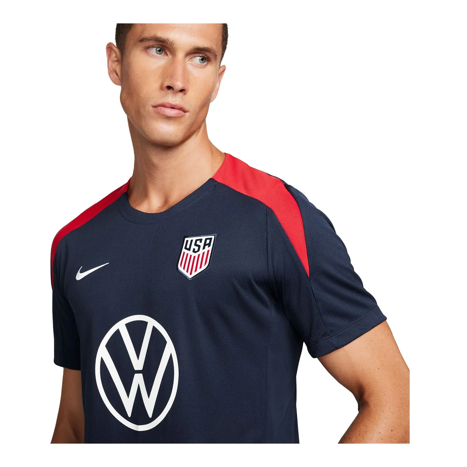 Men's Nike USA VW Strike Navy Top