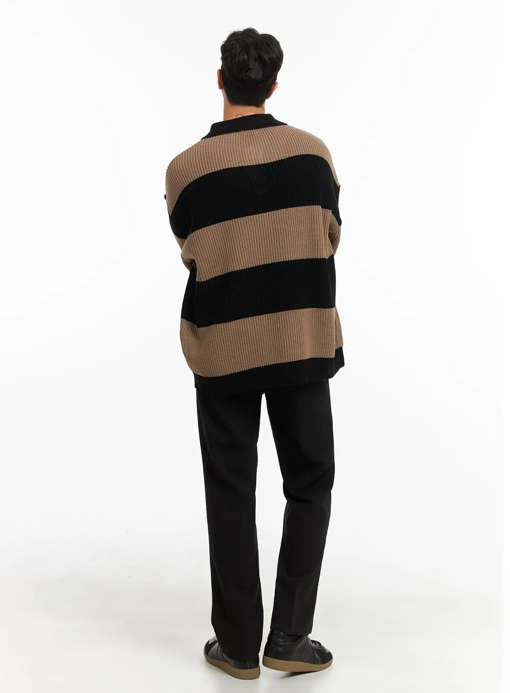 Men's Polo Knit Sweater IA402