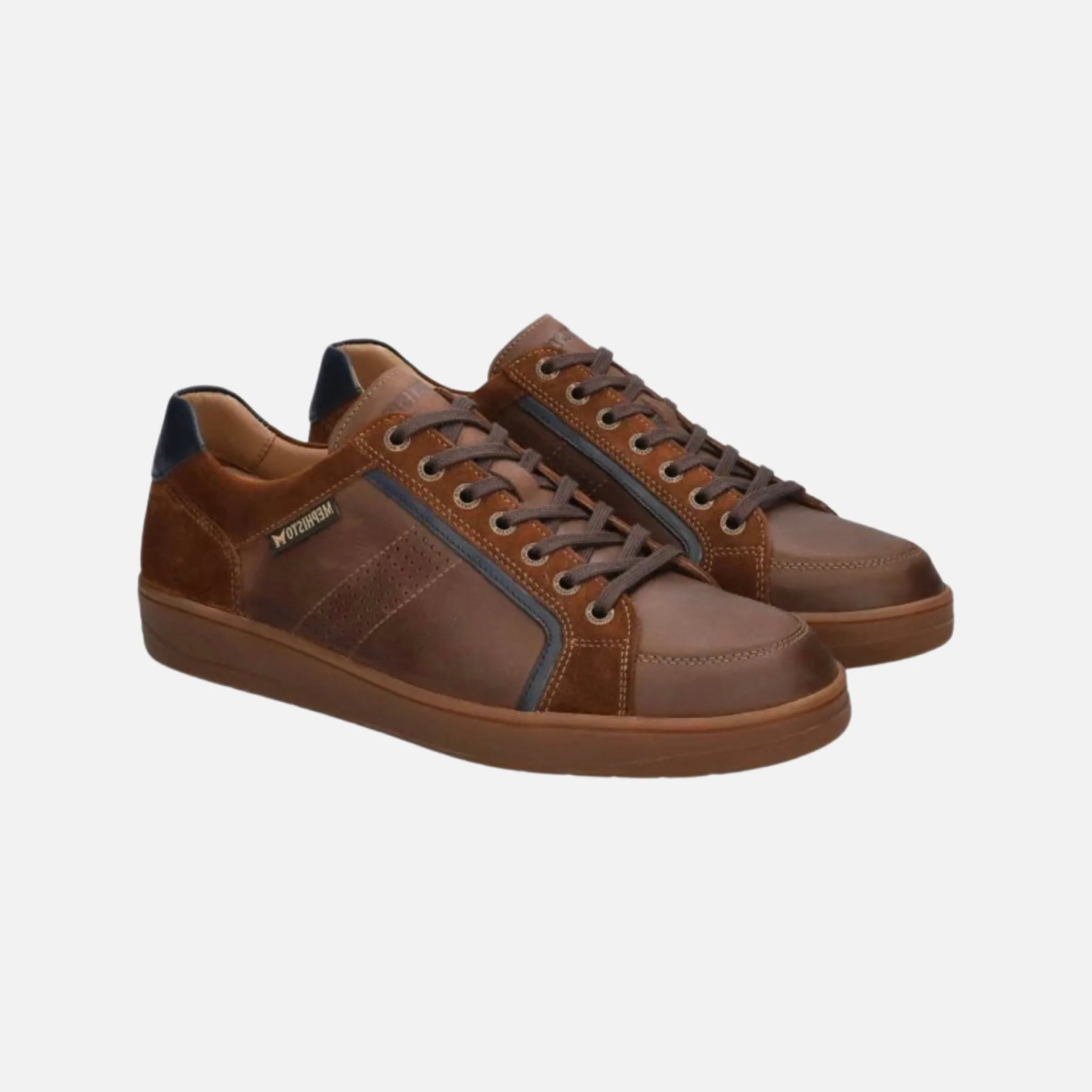 Mephisto Harrison Tobacco Sneakers