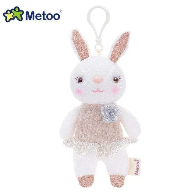 Metoo Doll Stuffed Toys For Girls Baby Mini Pendant Cute Plush Rabbit Soft Cartoon Animals For Kid Child Christmas Birthday Gift