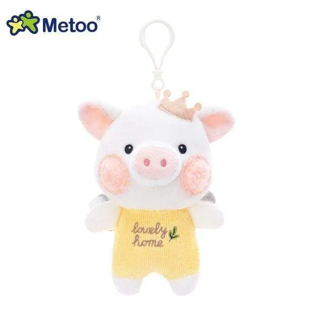 Metoo Doll Stuffed Toys For Girls Baby Mini Pendant Cute Plush Rabbit Soft Cartoon Animals For Kid Child Christmas Birthday Gift