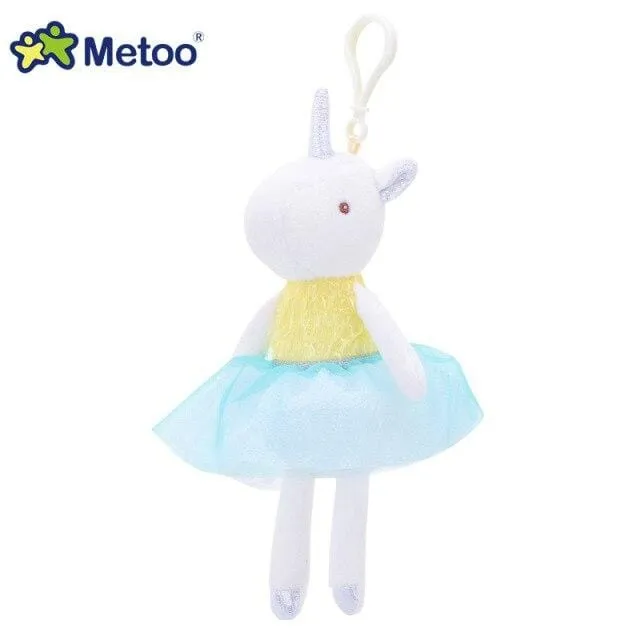 Metoo Doll Stuffed Toys For Girls Baby Mini Pendant Cute Plush Rabbit Soft Cartoon Animals For Kid Child Christmas Birthday Gift