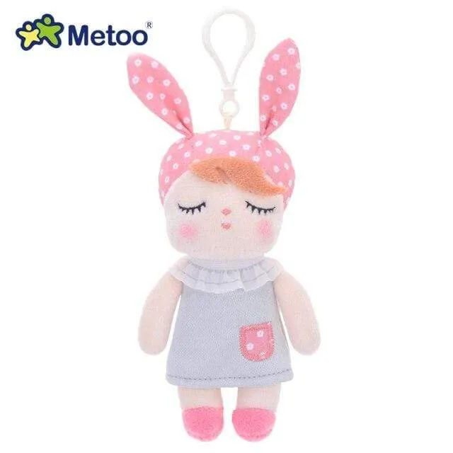 Metoo Doll Stuffed Toys For Girls Baby Mini Pendant Cute Plush Rabbit Soft Cartoon Animals For Kid Child Christmas Birthday Gift