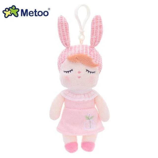 Metoo Doll Stuffed Toys For Girls Baby Mini Pendant Cute Plush Rabbit Soft Cartoon Animals For Kid Child Christmas Birthday Gift