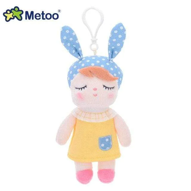 Metoo Doll Stuffed Toys For Girls Baby Mini Pendant Cute Plush Rabbit Soft Cartoon Animals For Kid Child Christmas Birthday Gift