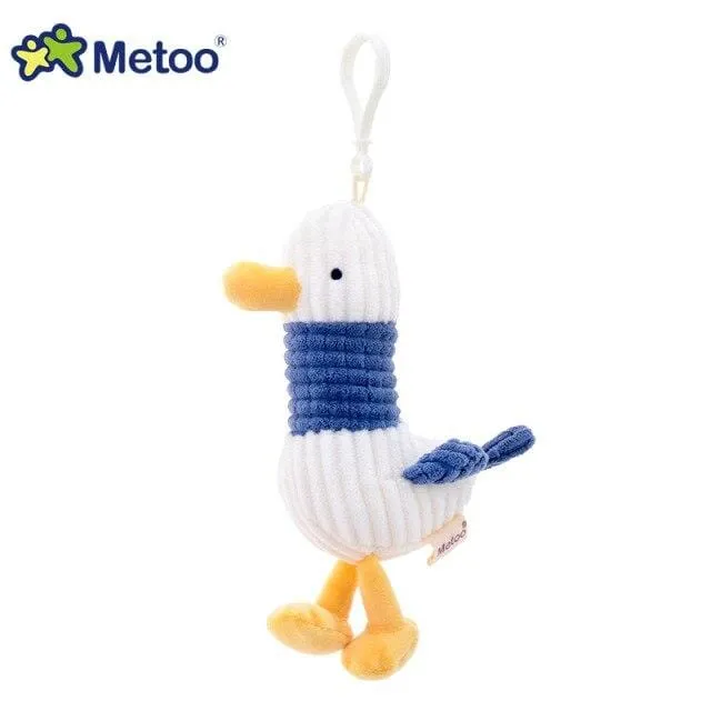 Metoo Doll Stuffed Toys For Girls Baby Mini Pendant Cute Plush Rabbit Soft Cartoon Animals For Kid Child Christmas Birthday Gift