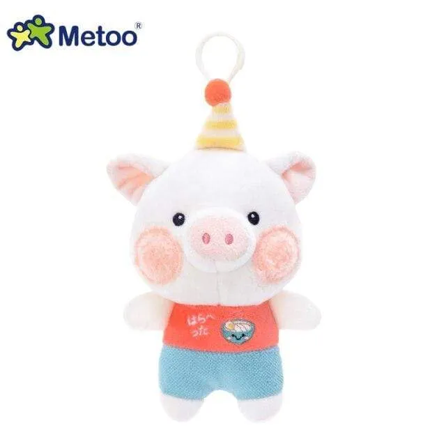 Metoo Doll Stuffed Toys For Girls Baby Mini Pendant Cute Plush Rabbit Soft Cartoon Animals For Kid Child Christmas Birthday Gift