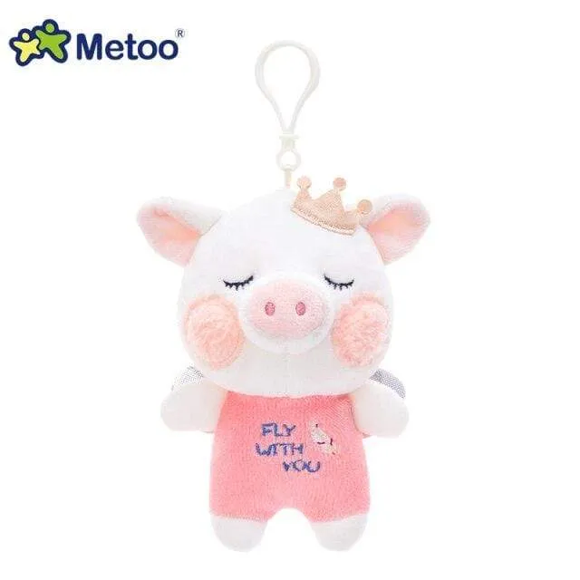 Metoo Doll Stuffed Toys For Girls Baby Mini Pendant Cute Plush Rabbit Soft Cartoon Animals For Kid Child Christmas Birthday Gift