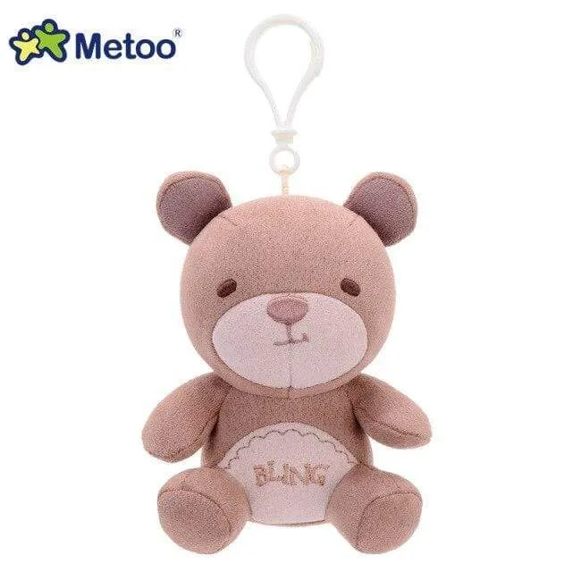 Metoo Doll Stuffed Toys For Girls Baby Mini Pendant Cute Plush Rabbit Soft Cartoon Animals For Kid Child Christmas Birthday Gift