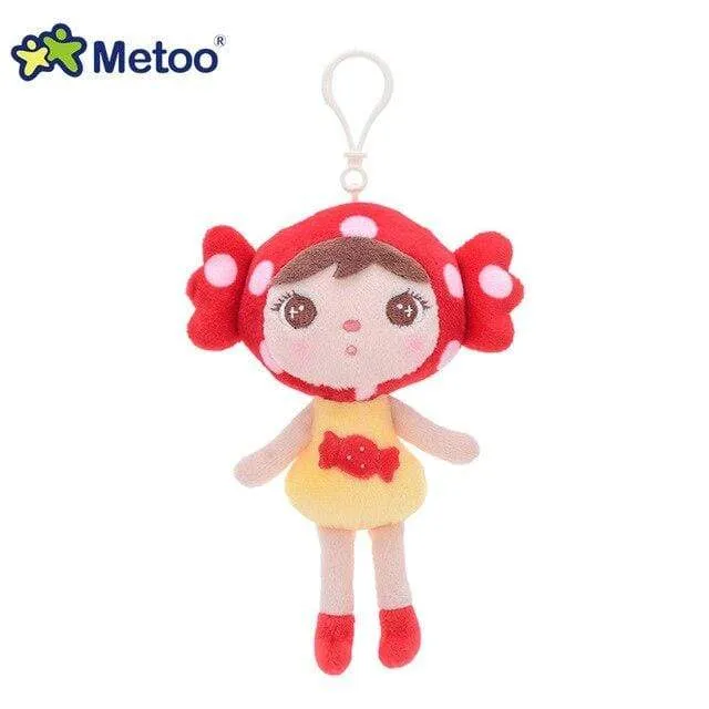 Metoo Doll Stuffed Toys For Girls Baby Mini Pendant Cute Plush Rabbit Soft Cartoon Animals For Kid Child Christmas Birthday Gift