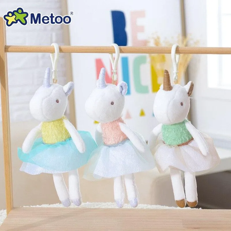 Metoo Doll Stuffed Toys For Girls Baby Mini Pendant Cute Plush Rabbit Soft Cartoon Animals For Kid Child Christmas Birthday Gift