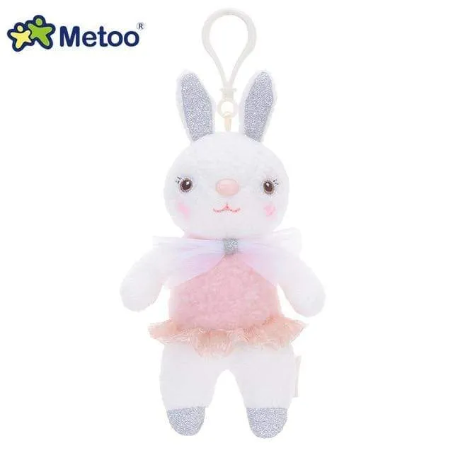 Metoo Doll Stuffed Toys For Girls Baby Mini Pendant Cute Plush Rabbit Soft Cartoon Animals For Kid Child Christmas Birthday Gift