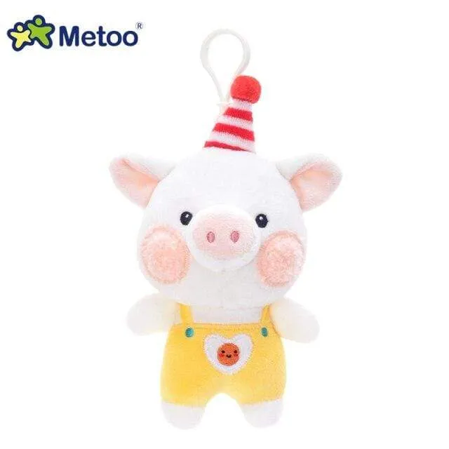 Metoo Doll Stuffed Toys For Girls Baby Mini Pendant Cute Plush Rabbit Soft Cartoon Animals For Kid Child Christmas Birthday Gift