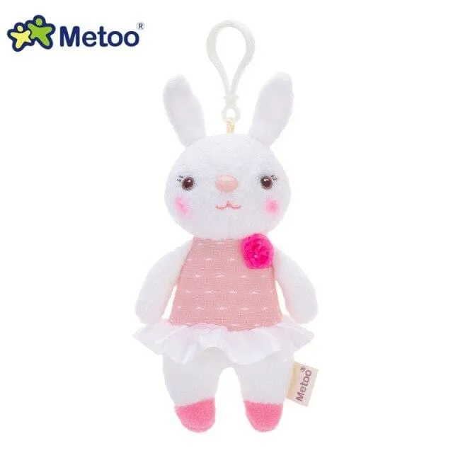 Metoo Doll Stuffed Toys For Girls Baby Mini Pendant Cute Plush Rabbit Soft Cartoon Animals For Kid Child Christmas Birthday Gift