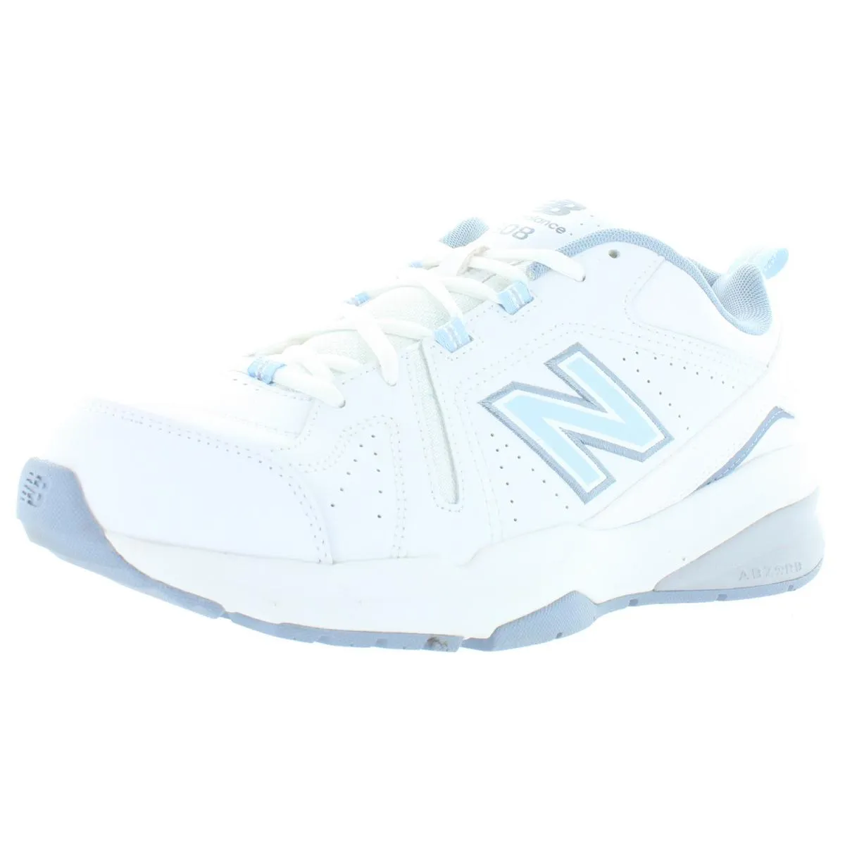 New Balance Womens 608v5 Leather Supportive Running, Cross Training Shoes