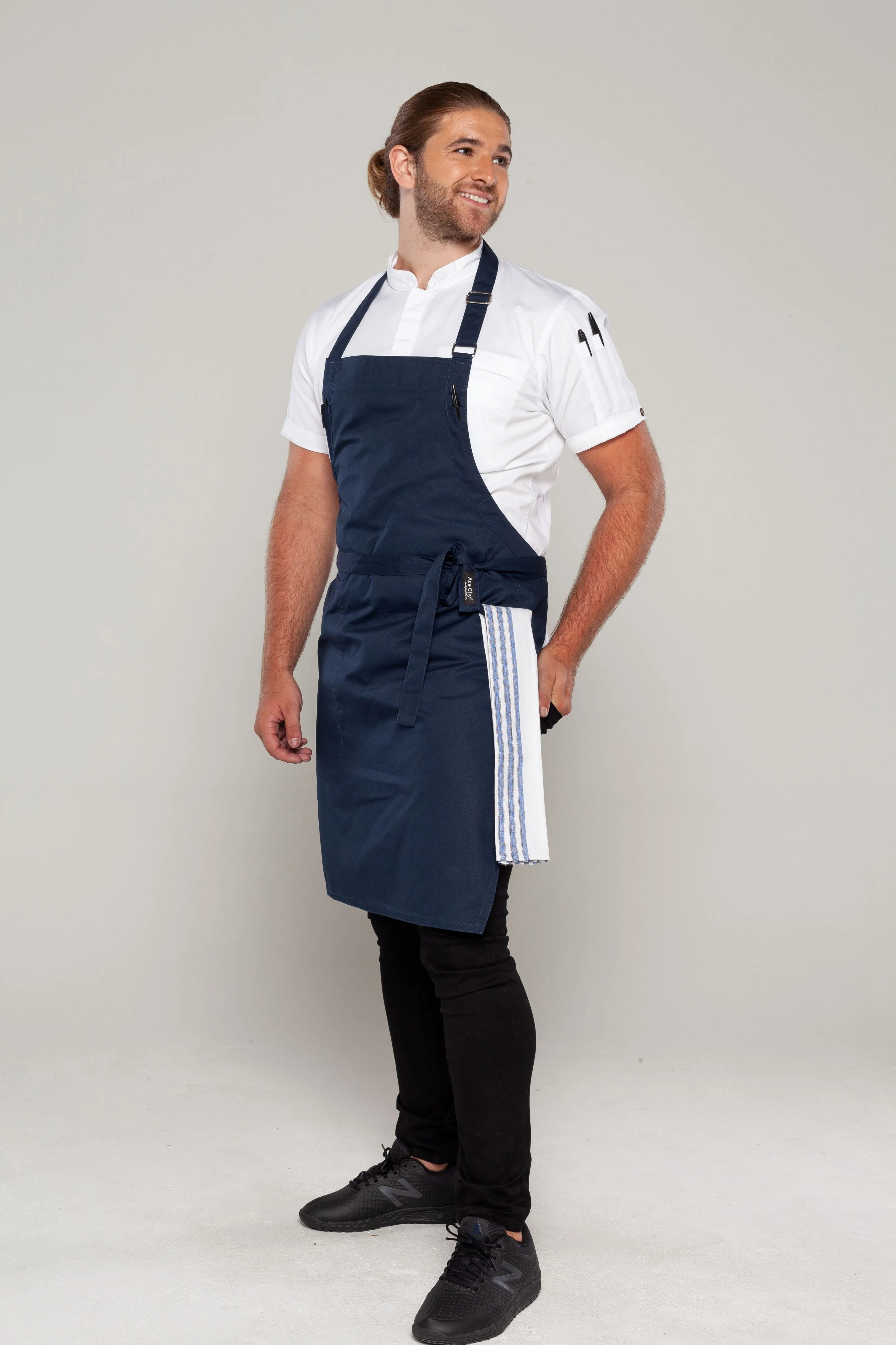 Niche Navy bib Chef Apron one size