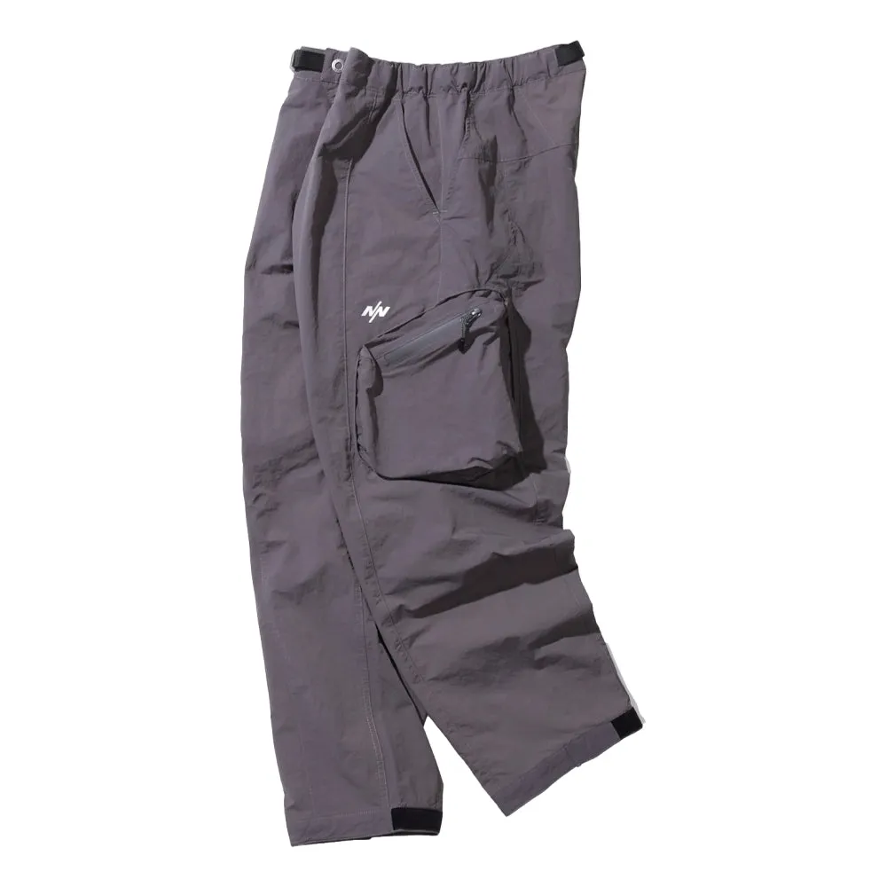 NINE POINT NINE MESH BREATHE MULTI POCKET PANTS-OLIVE