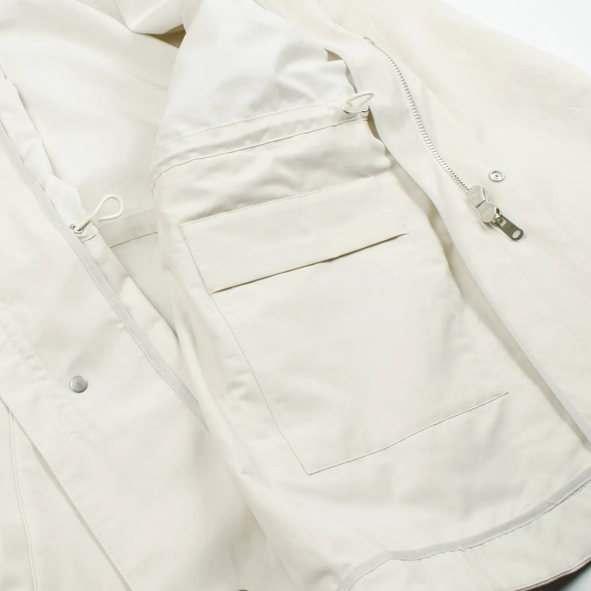 Norse Projects - Lindisfarne Summer Cotton Parka - Ecru