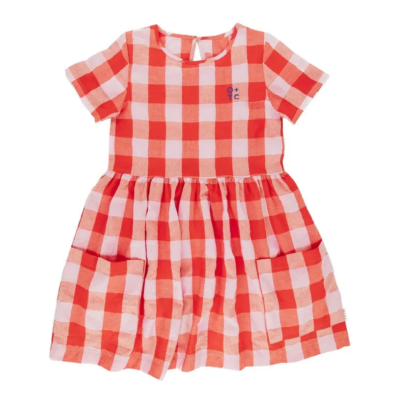 Olive And The Captain Noa Dress - Red Gingham