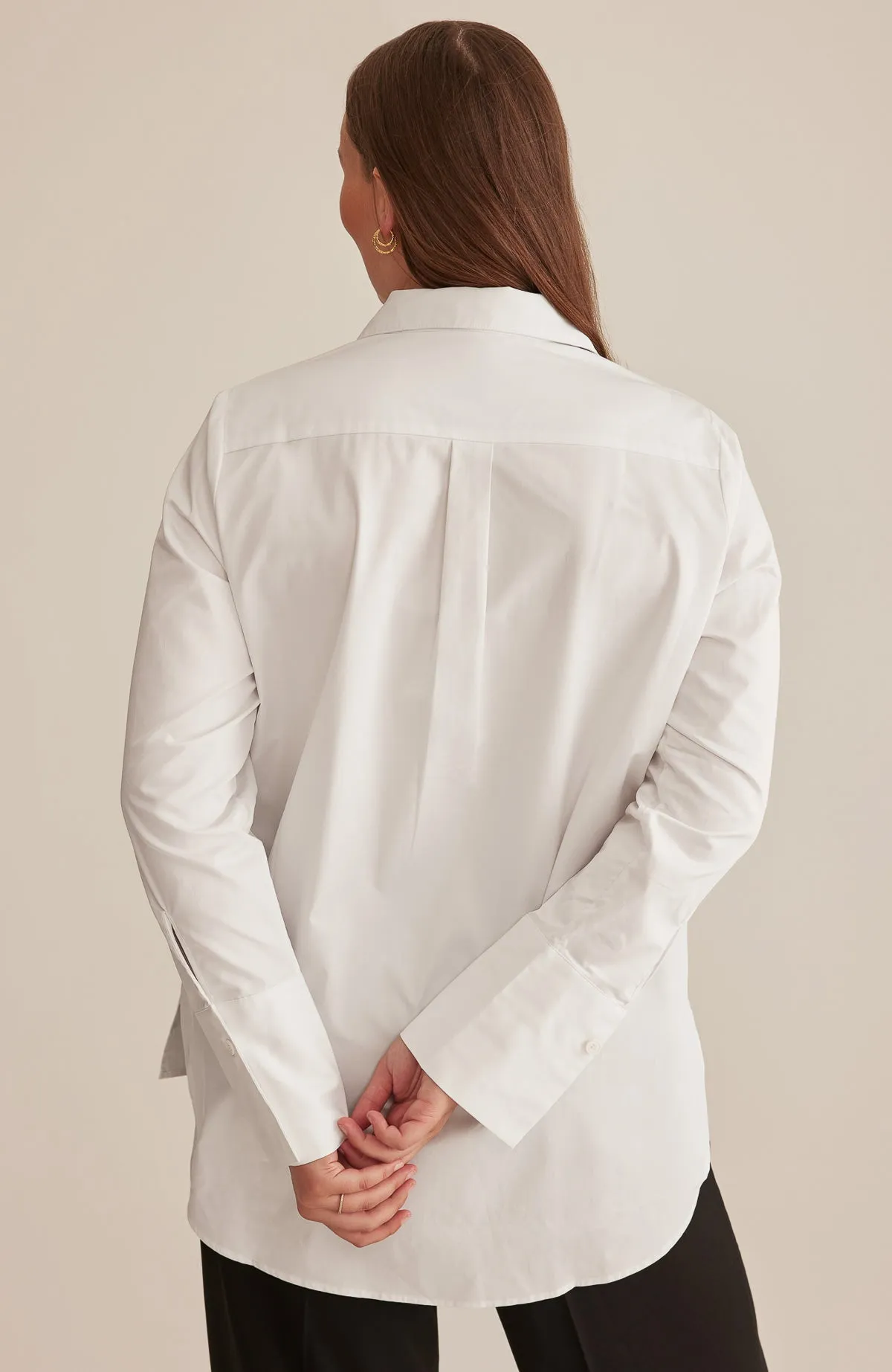 Oprah Cotton Poplin Shirt