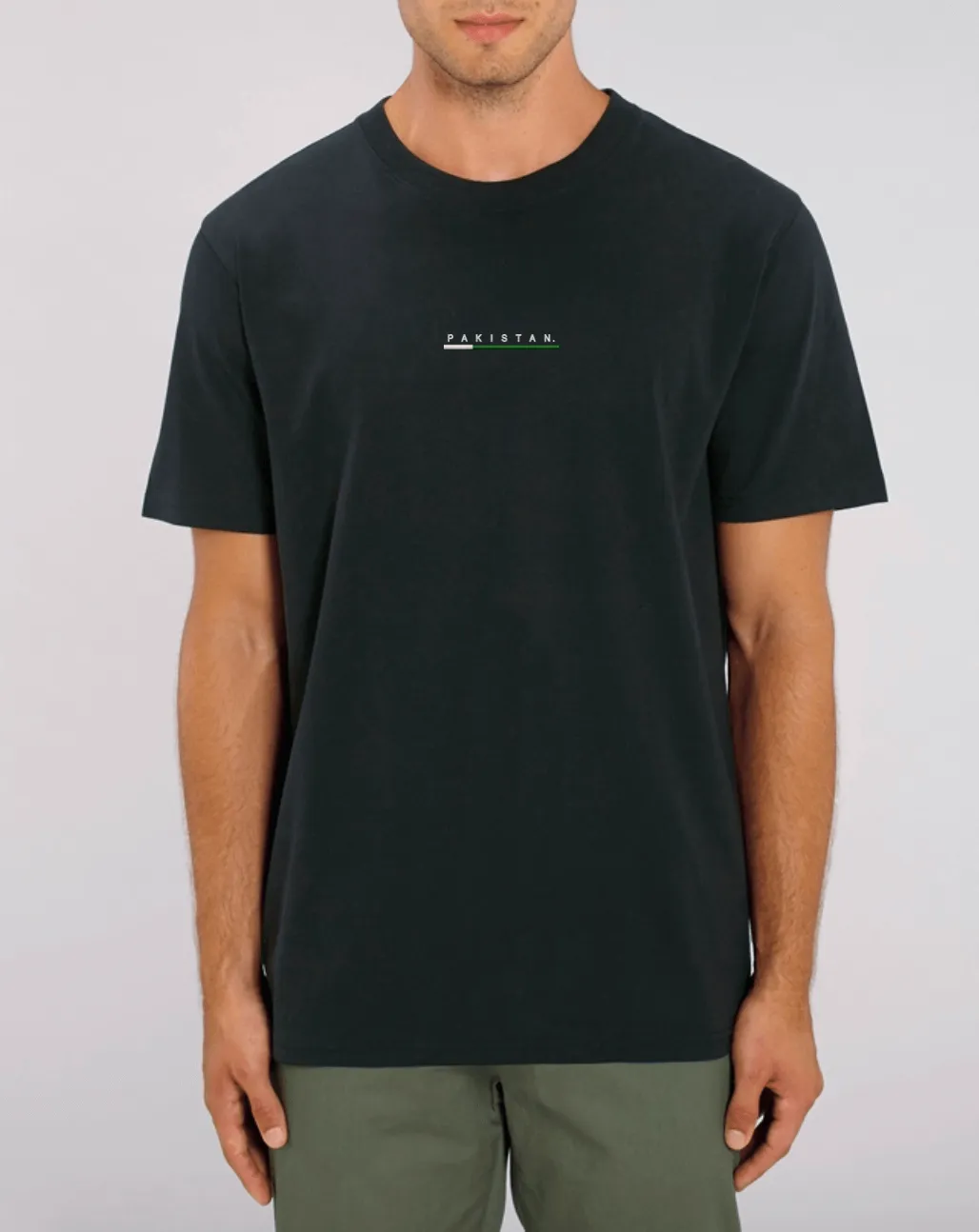 Pakistan Flagline™ | Men's T-Shirt - 100% of profits donated to Disasters Emergency Committee