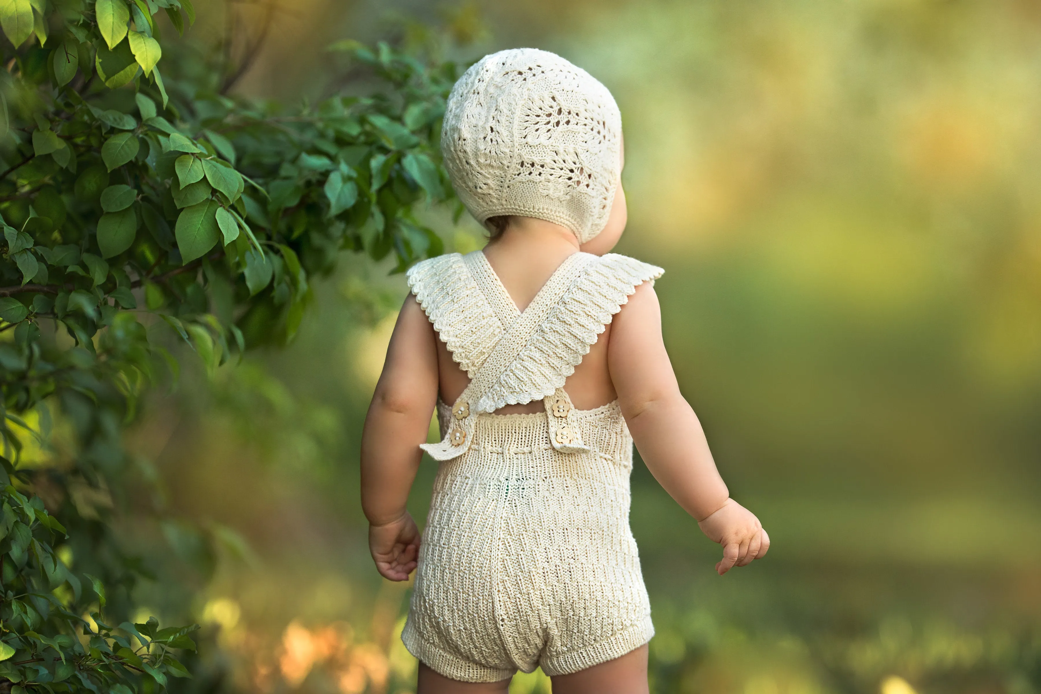 Papillon Romper - Earth Colours