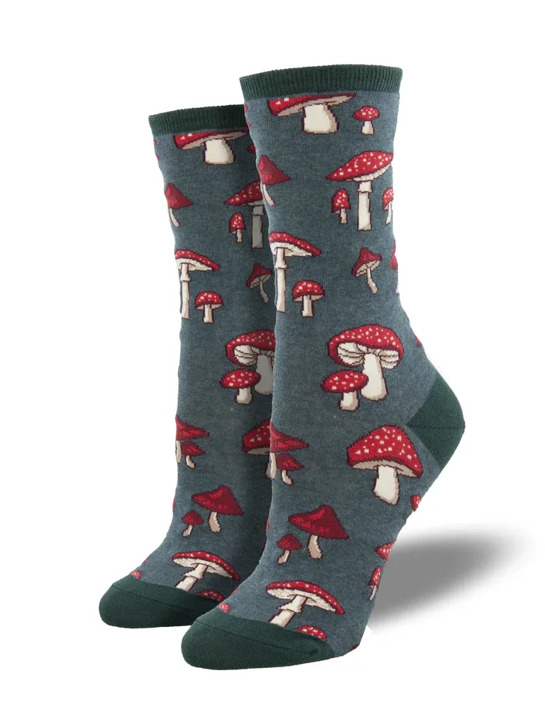 Pretty Fly for a Fungi Socks