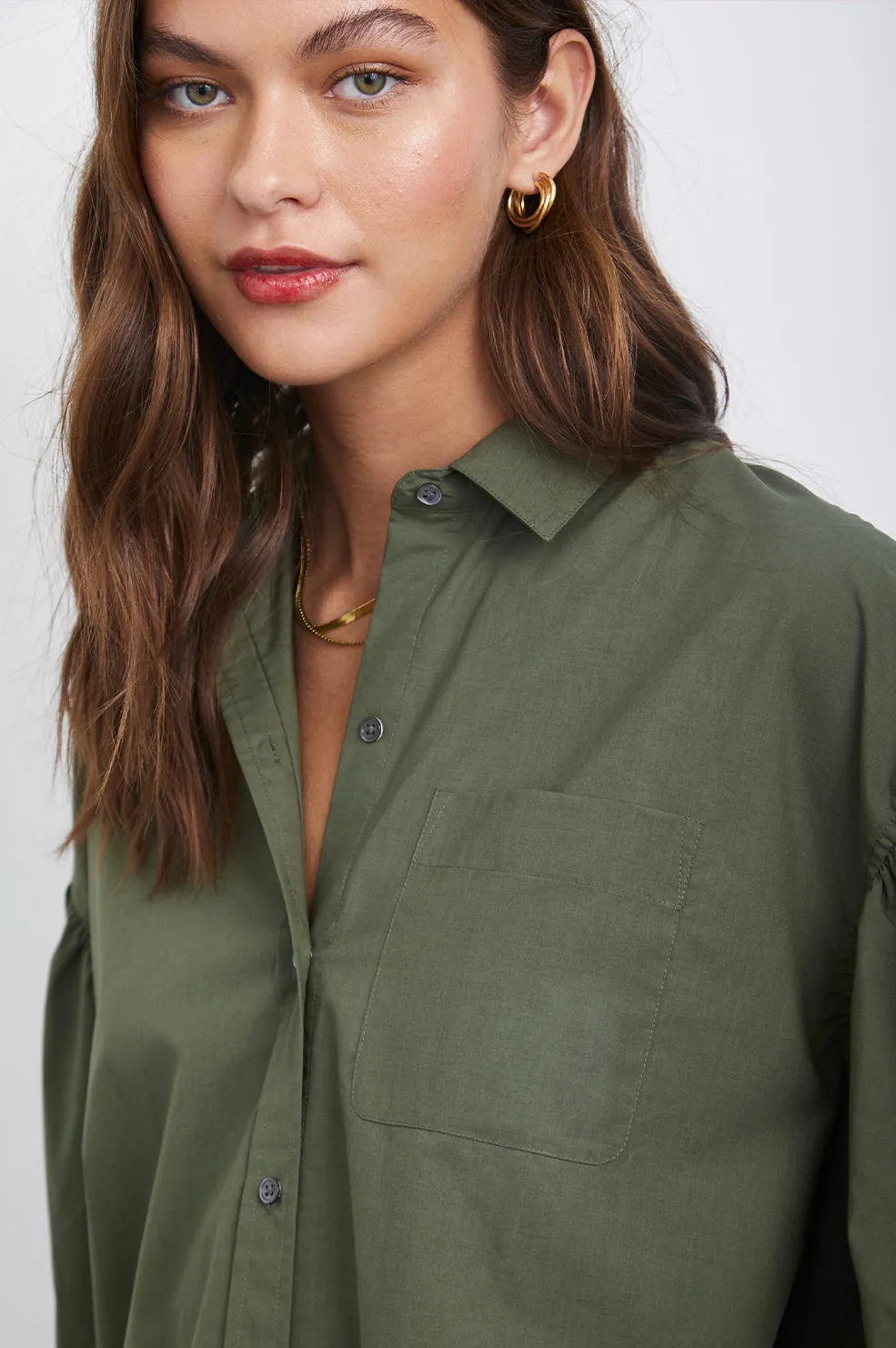 Rails JANAE SHIRT - OLIVE SMOKE