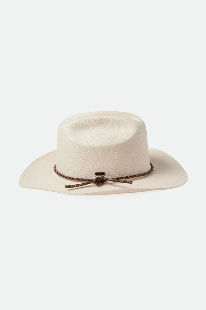 Range Straw Cowboy Hat - Off White