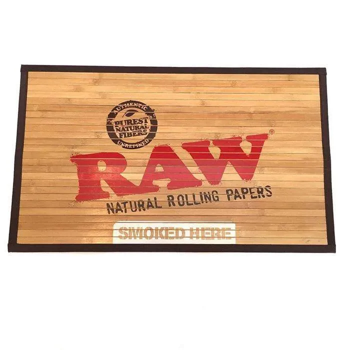 Raw Bamboo Floor Mat