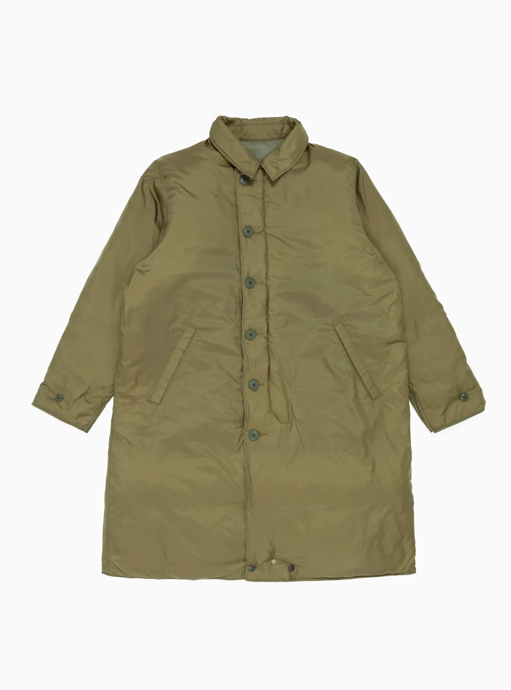 Remi Reversible Down Coat Olive