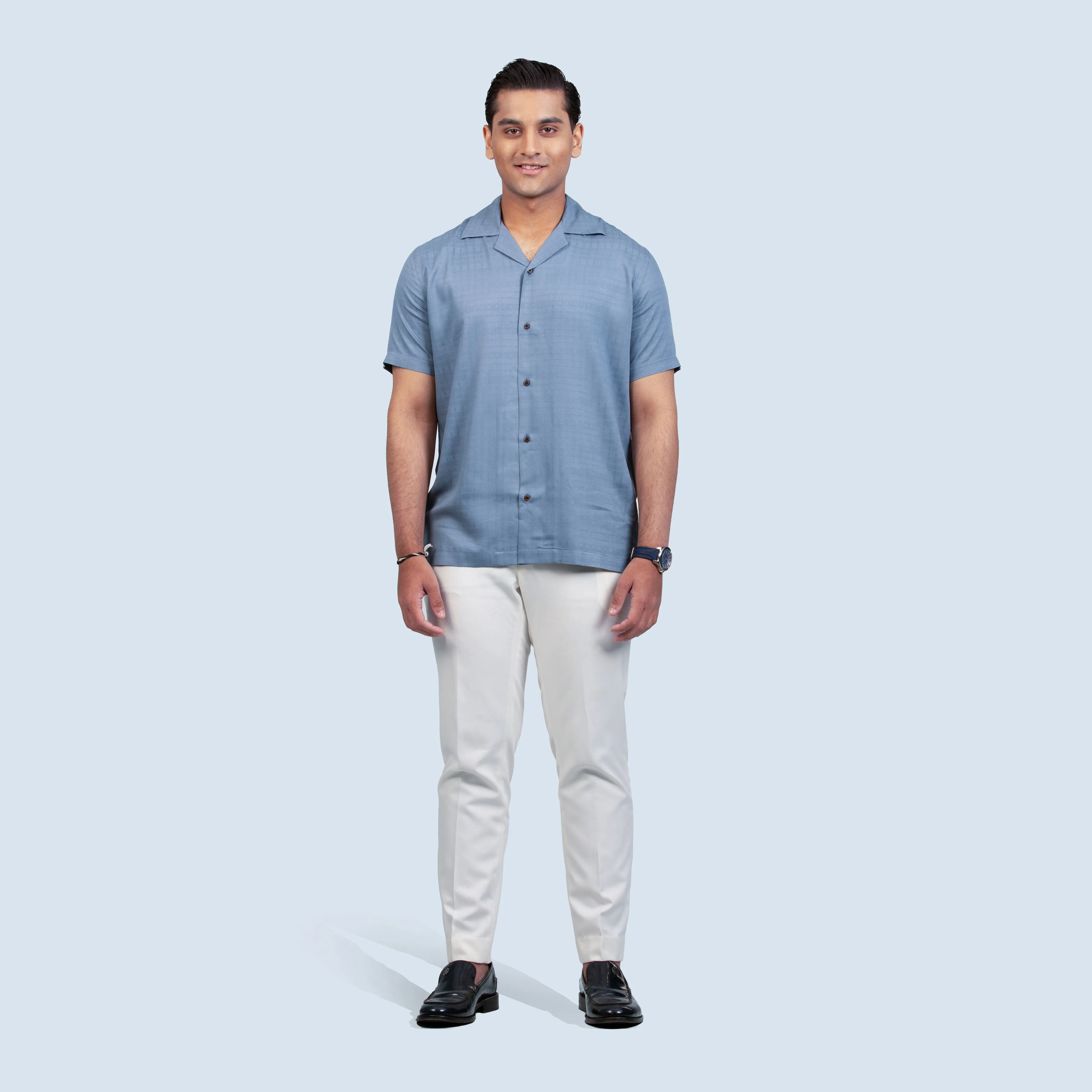 Resort Shirt | Ash Blue