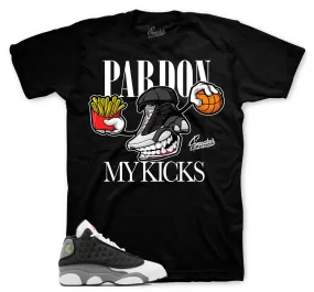 Retro 13 Black Flint Fly Kicks Shirt