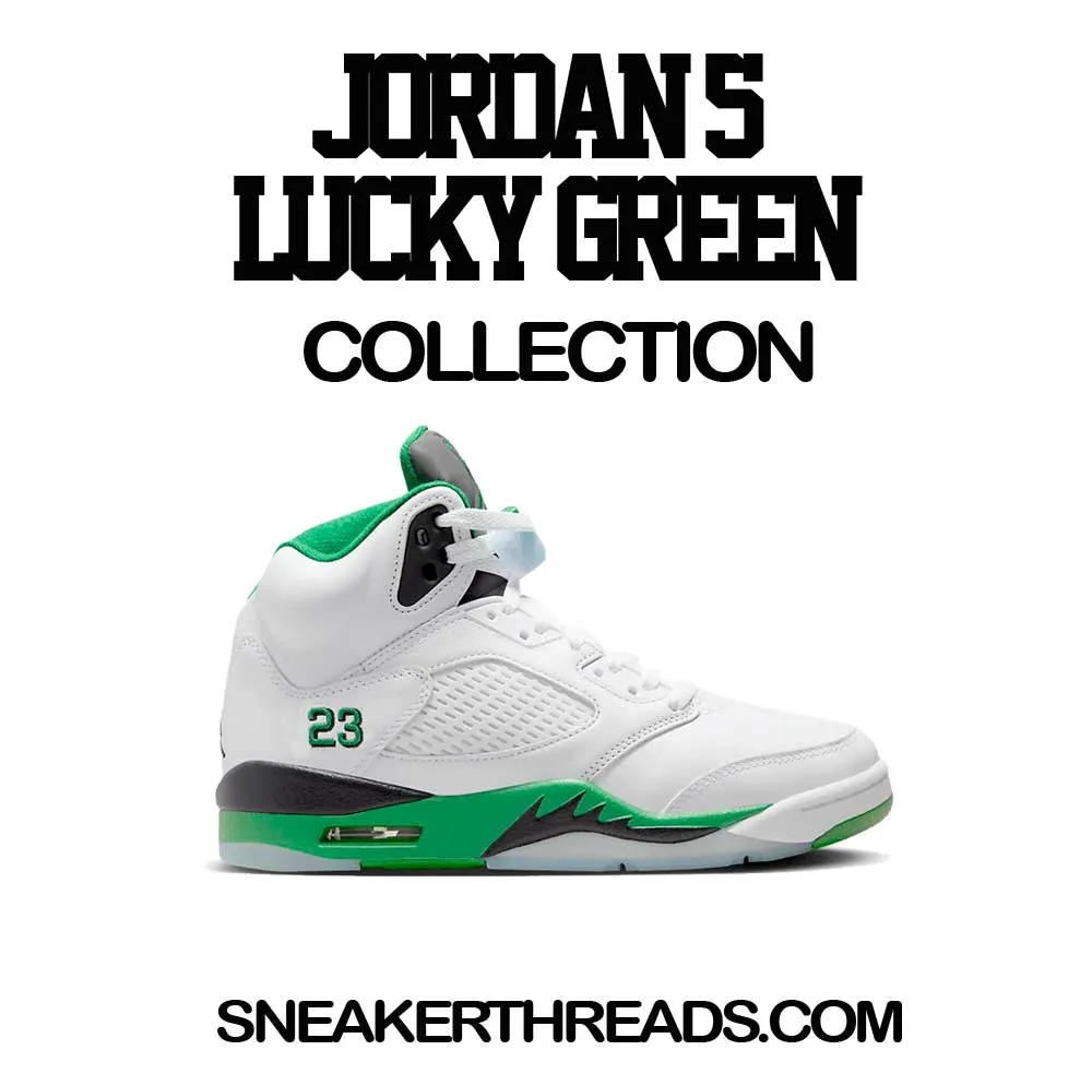 Retro 5 Lucky Green San Judas Shirt