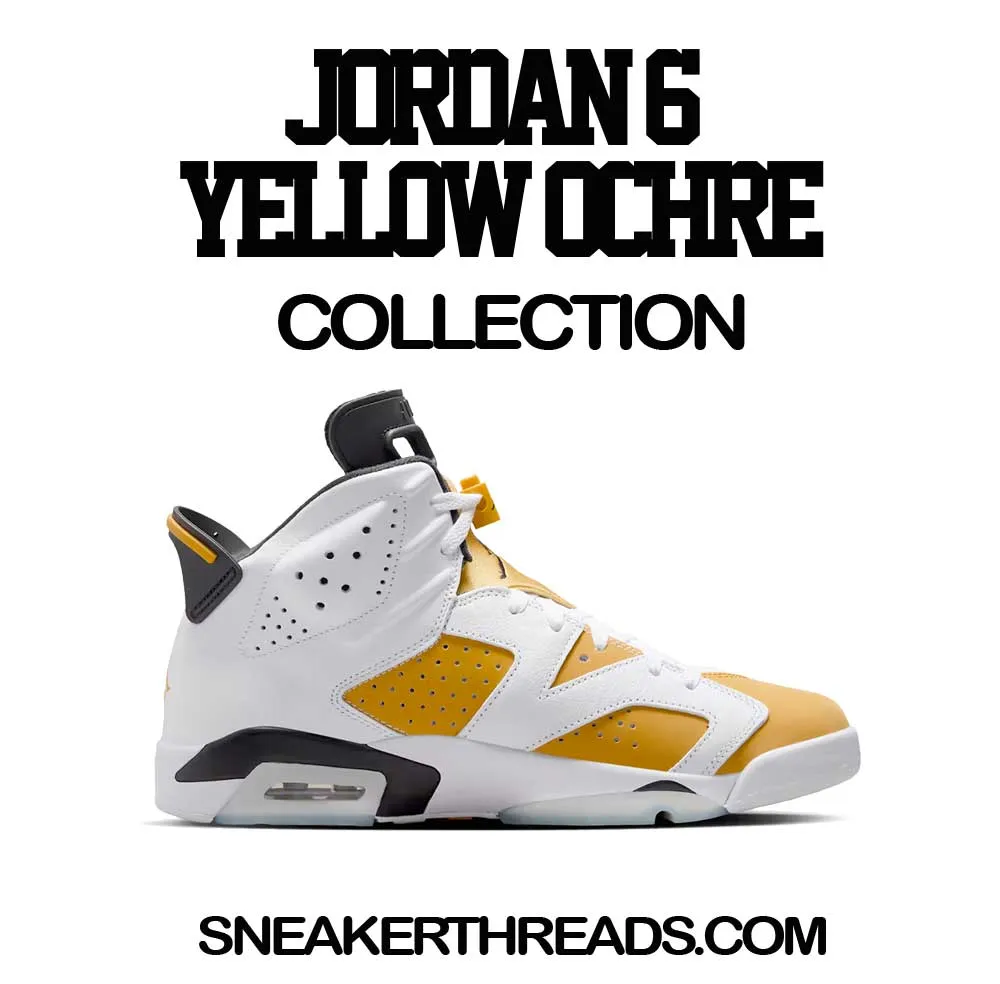 Retro 6 Yellow Ochre Raging Face Shirt