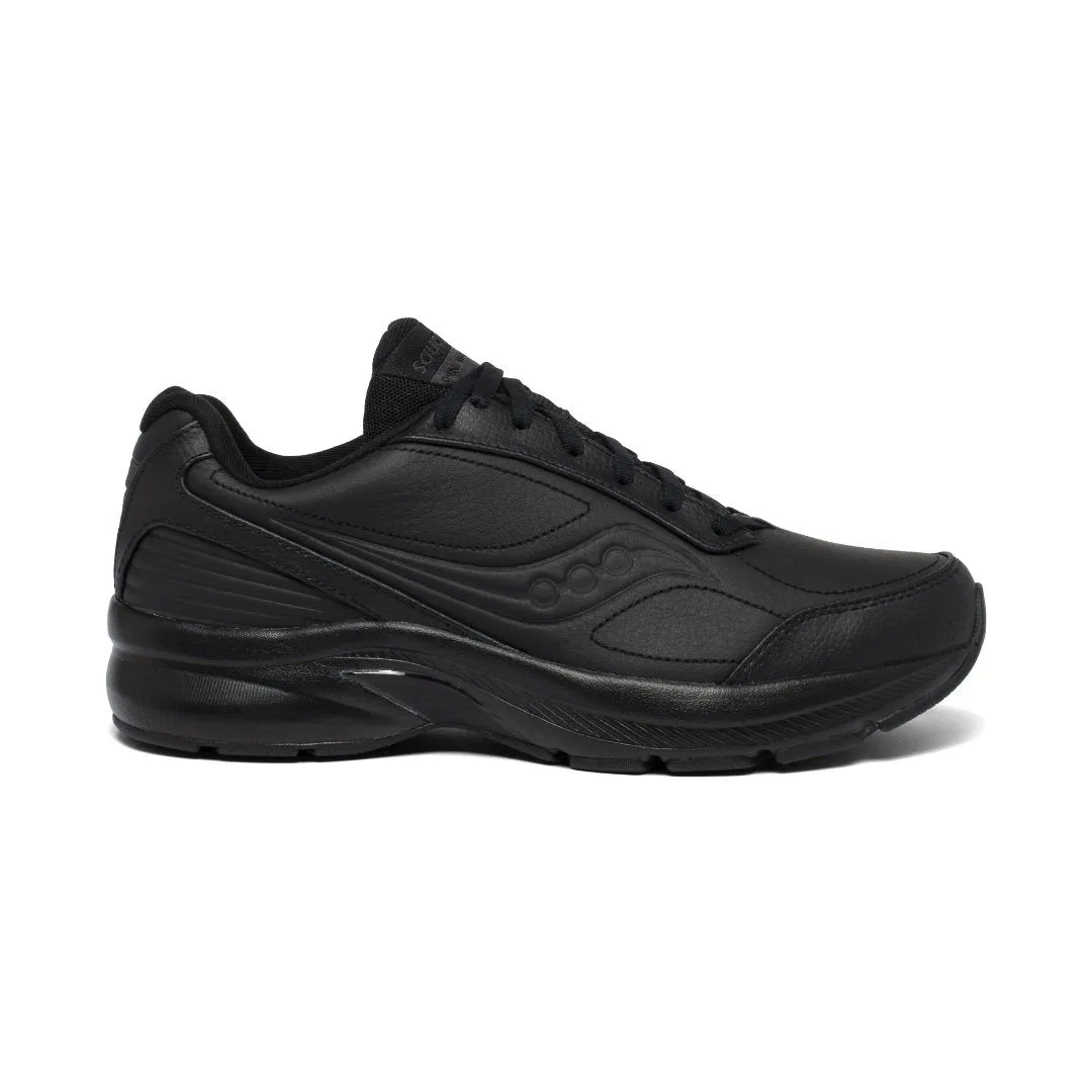 Saucony Men's Omni Walker 3 - Black (Wide Width)