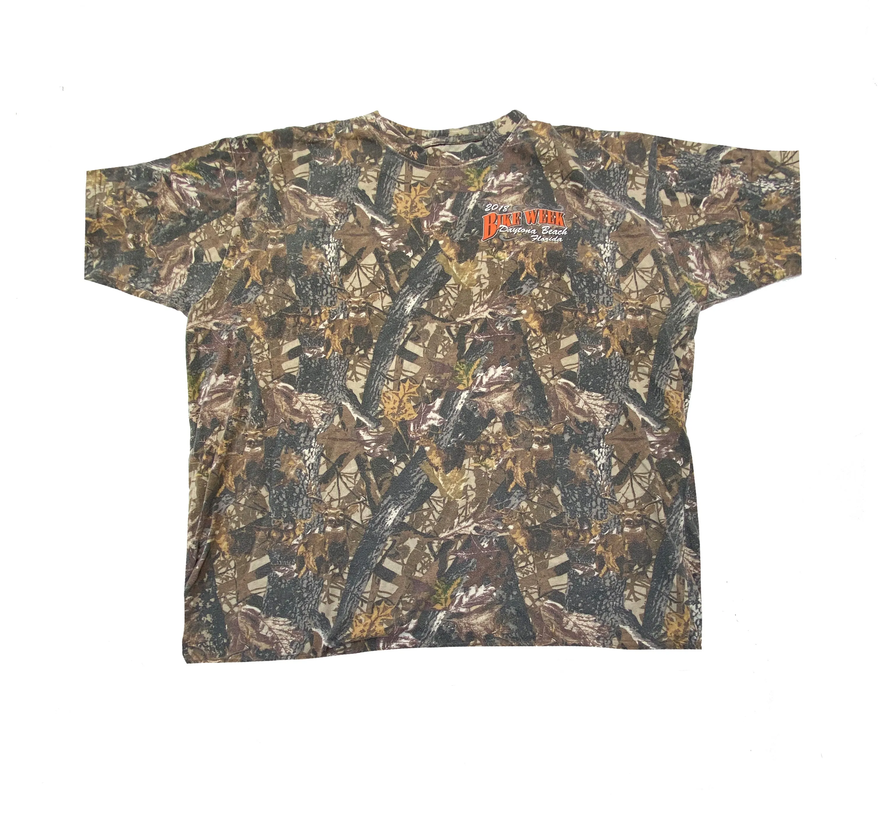 Secondhand Daytona Bike Week 2018, Camo T-shirt