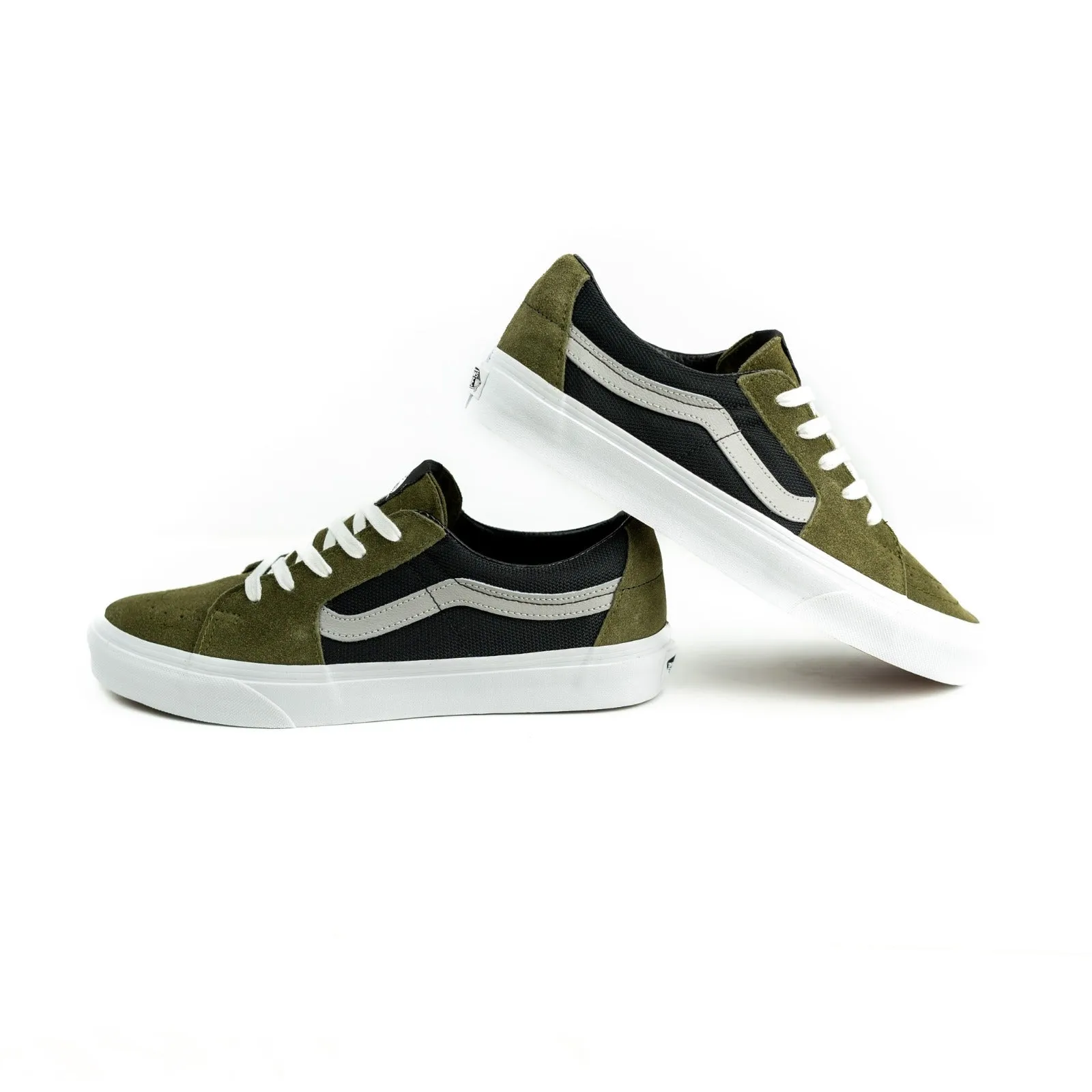 SK8-LOW 2-TONE OLIVE/BLACK