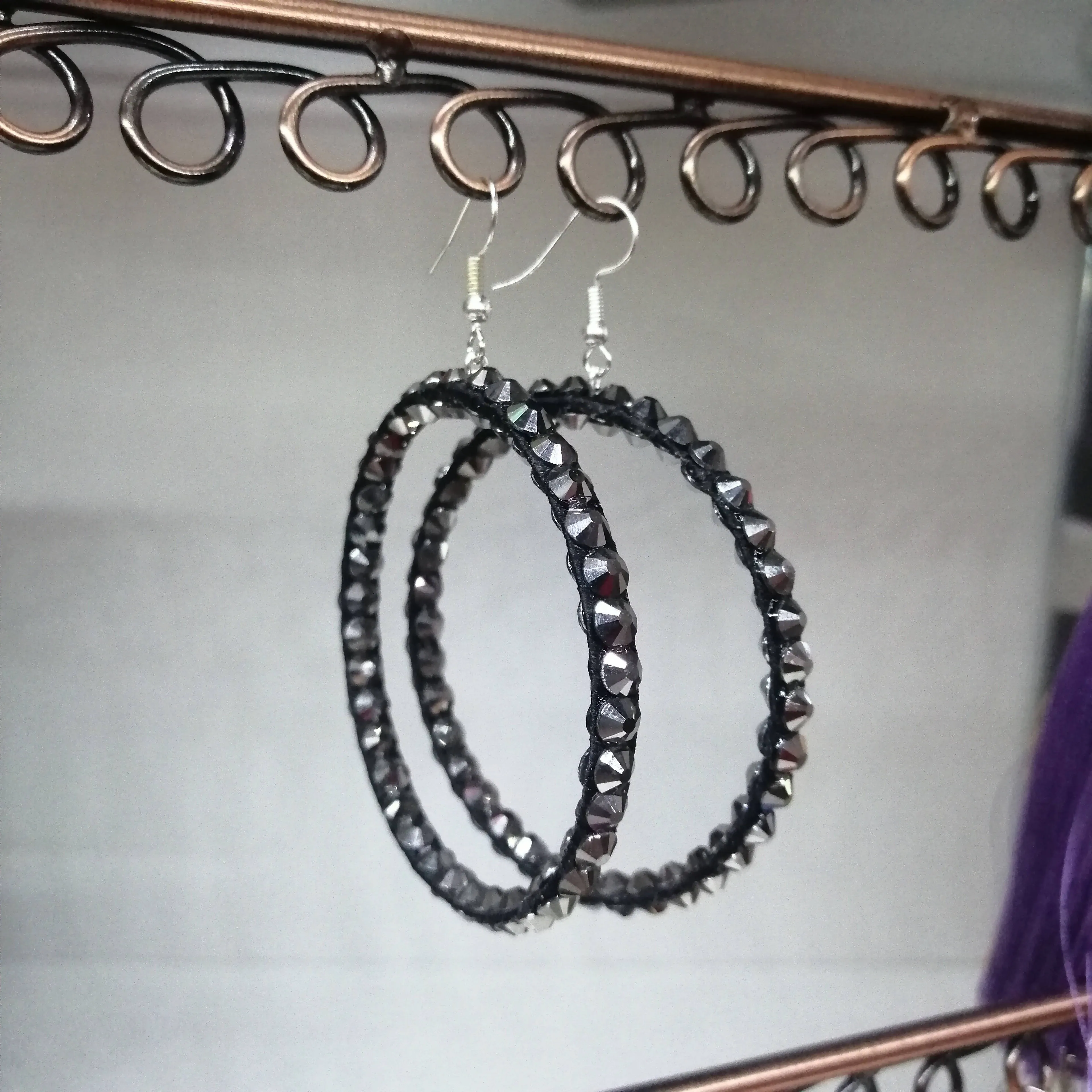 Soft Hoop Ballroom Earrings