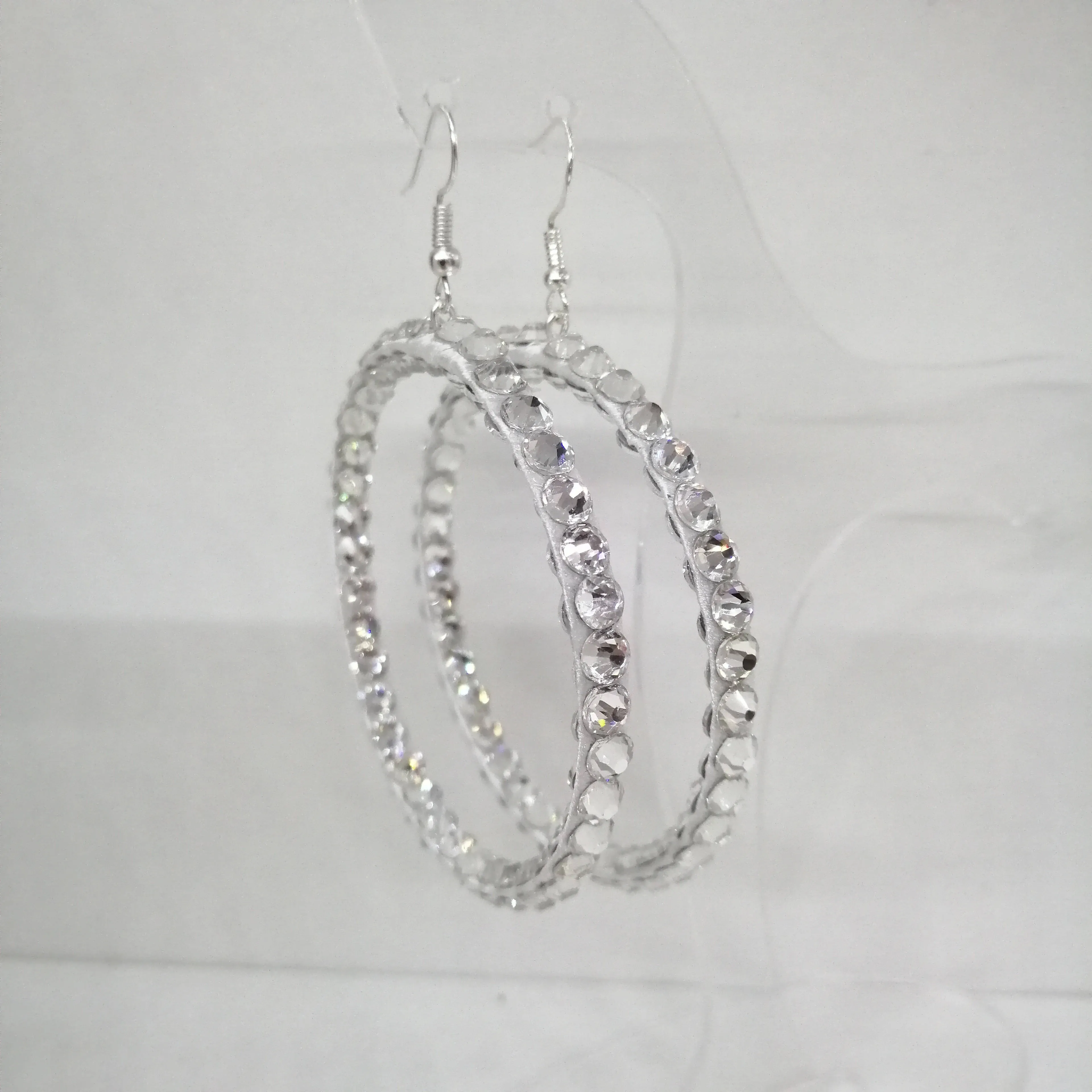 Soft Hoop Ballroom Earrings