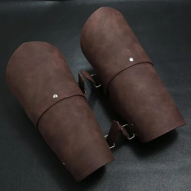 Soldier's Leather Bracers