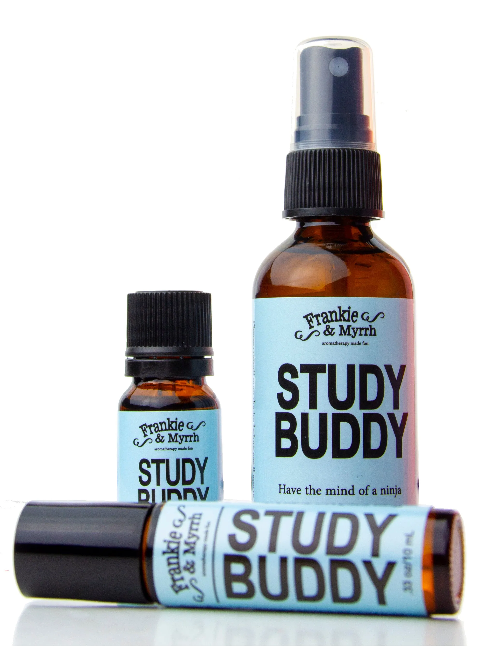 Study Buddy Trio | Energizing Spray, Blend, Roll-on