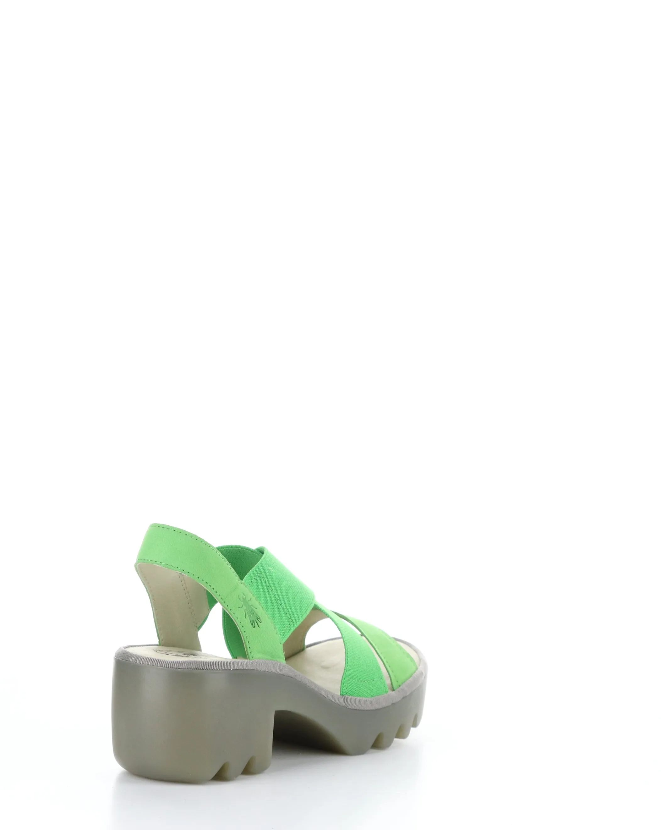 TAJI502FLY 003 GREEN Round Toe Sandals